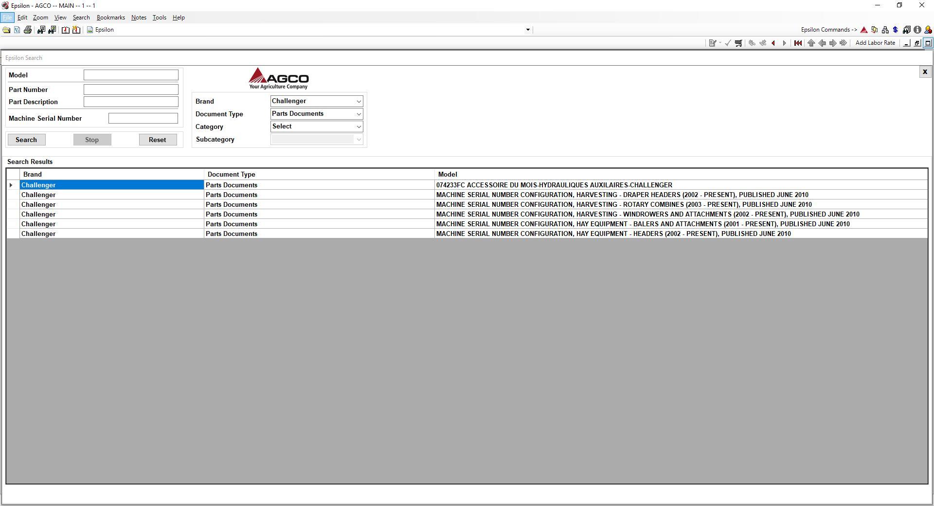 AGCO Agricultural EPC & Service Info ALL Database EU-UK Latest 2021 -ALL Parts & Service Manuals ! - Image 6
