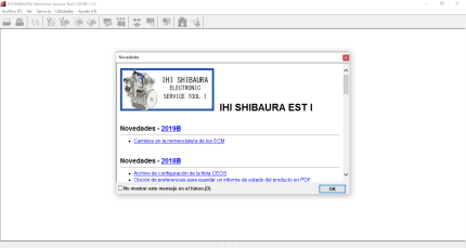 Ihi Shibaura Electronic Service Tool Diagnostic Software 2019