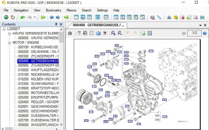 Kubota Epc Tractor Construction Power Products Utility Vehicle