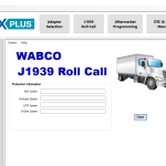 MERITOR WABCO TOOLBOX 14.5 & ECAS CAN2 V3.00
