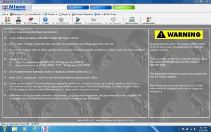 Universal Allison DOC V14 For PC - Service Tool DVD