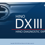 Hino Diagnostic eXplorer 3 - Hino DX3 1.25.10