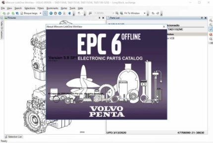 VOLVOS Pentas EPC 2025 Parts Manuals Software