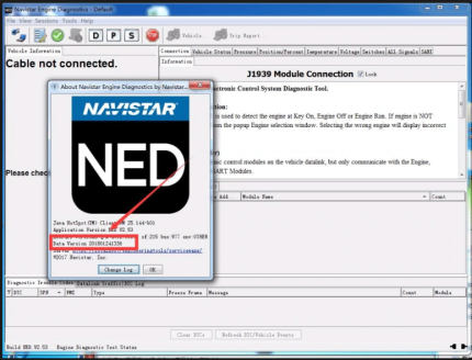 International Engine Diagnostic NED 2024