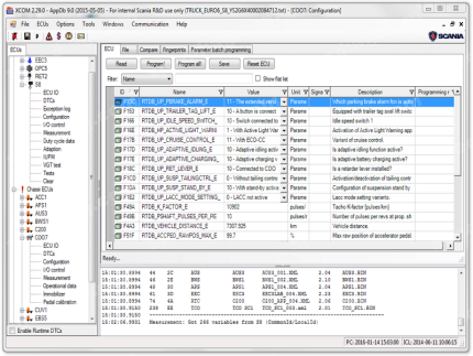 SCANIIA XCOM 2.29 Diagnostics Developer Tool 2016