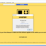 Yale Hyster Forklifts PC Service Tool v 5.3 Diagnostic