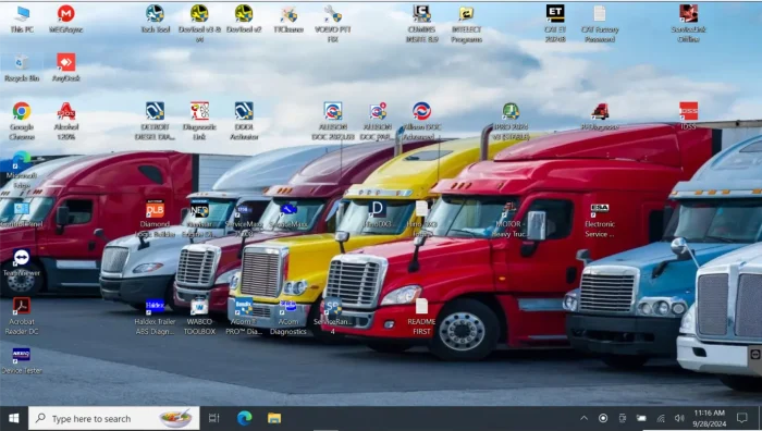 2024 Universal Heavy Duty Diagnostic Kit With 121054 Genuine Nexiq USB Link 3 & CF-54 Laptop - ALL Software Package Installed - 20 Software package 2024 - Image 1