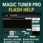 MAGIC TUNER PRO 2023 V3 Advanced ECU Flash Tool for Trucks | Full Vehicle Diagnostics & Tuning Software for Professionals