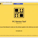 Yale Hyster Forklifts PC Service Tool v 5.5 Diagnostic And Programming Software