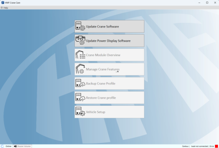 HMF Crane Care 2.4 Diagnostic Software Latest 2025