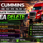 Cummins ISB ISX X15 ISL ISC L9 - ECU Delete Tuning Service DEF DPF EGR SCR