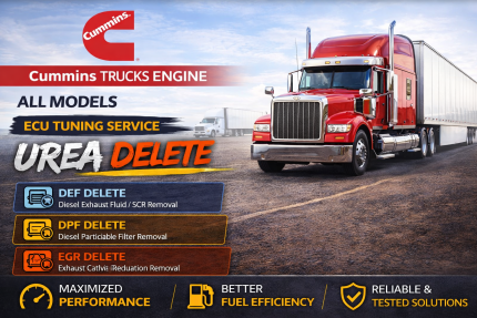 Cummins Trucks Engine All Models ECU Tuning Service