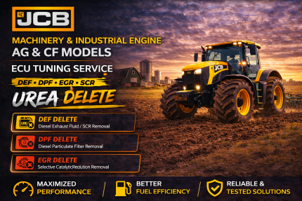 JCB Machinery & Industrial Engine AG & CF Models ECU tuning