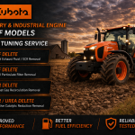 Kubota Machinery & Industrial engine AG & CF Models ECM ECU tuning