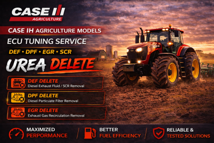 Case IH Agriculture Models Engine ECU tuning Service