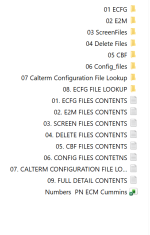 METAFILES 52GB ECFG E2M SCREEN CBF Config & Delete FILES For Cummins Update 04.2022 - Image 3