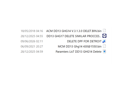 Detroit Diesel Cascadia Ghg14 DD13 MCM ACM Tuning Delete Service